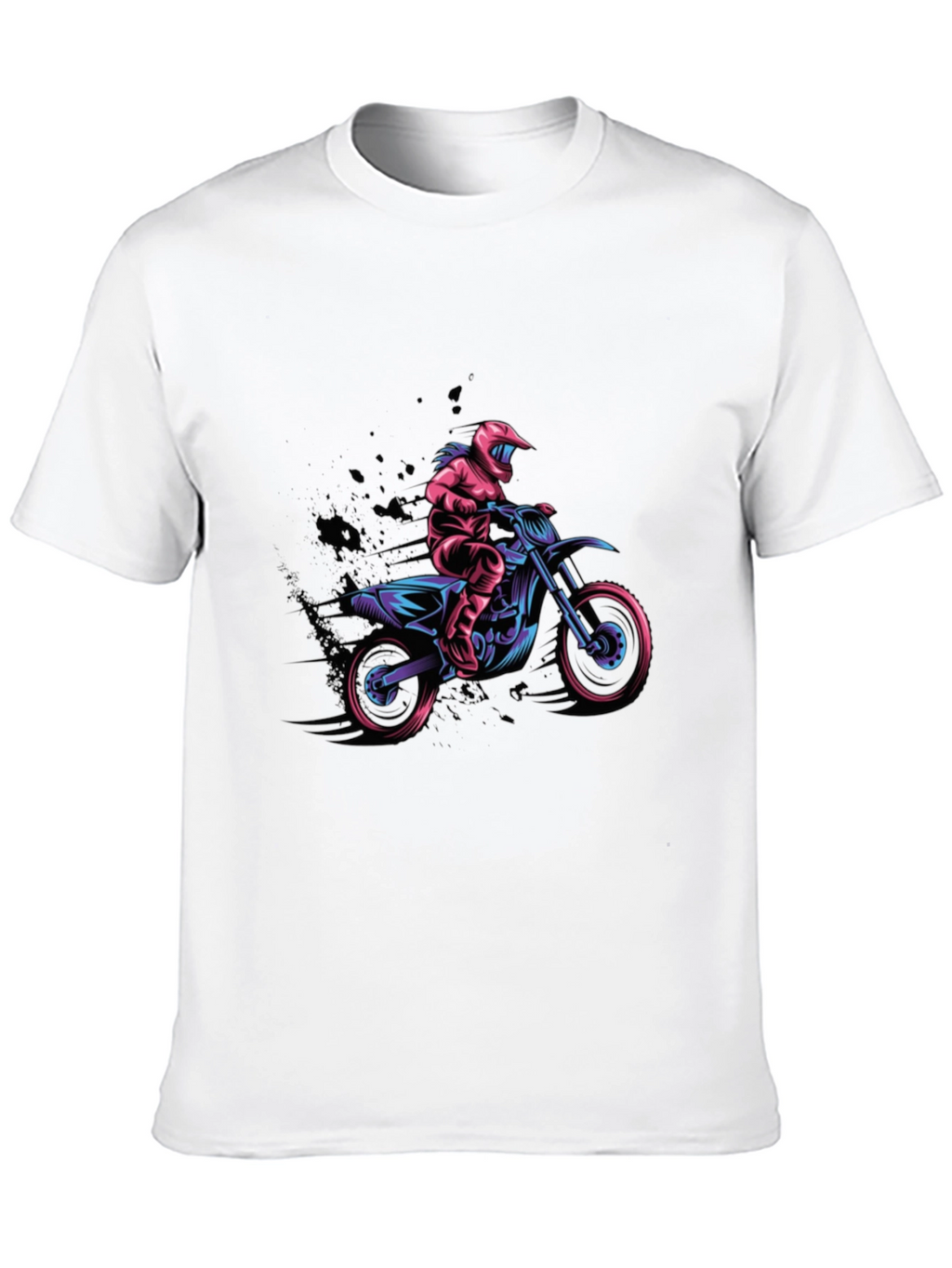 Motorcross Rider Graphic T-Shirt