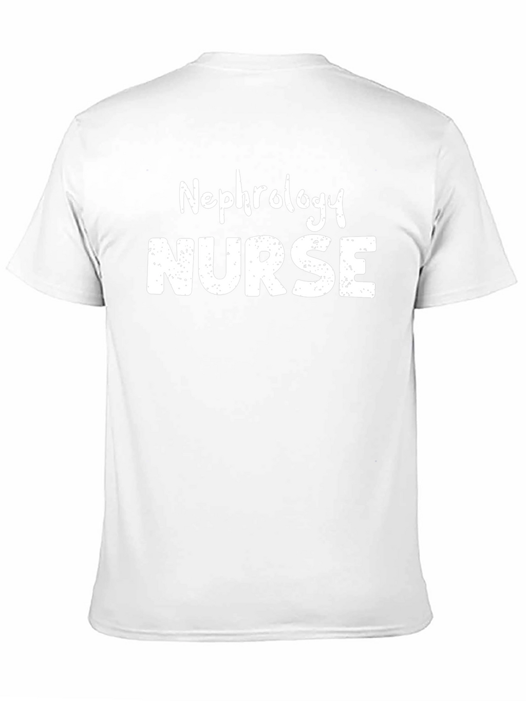Nephrology Nurse T-Shirt - Black Cotton Tee