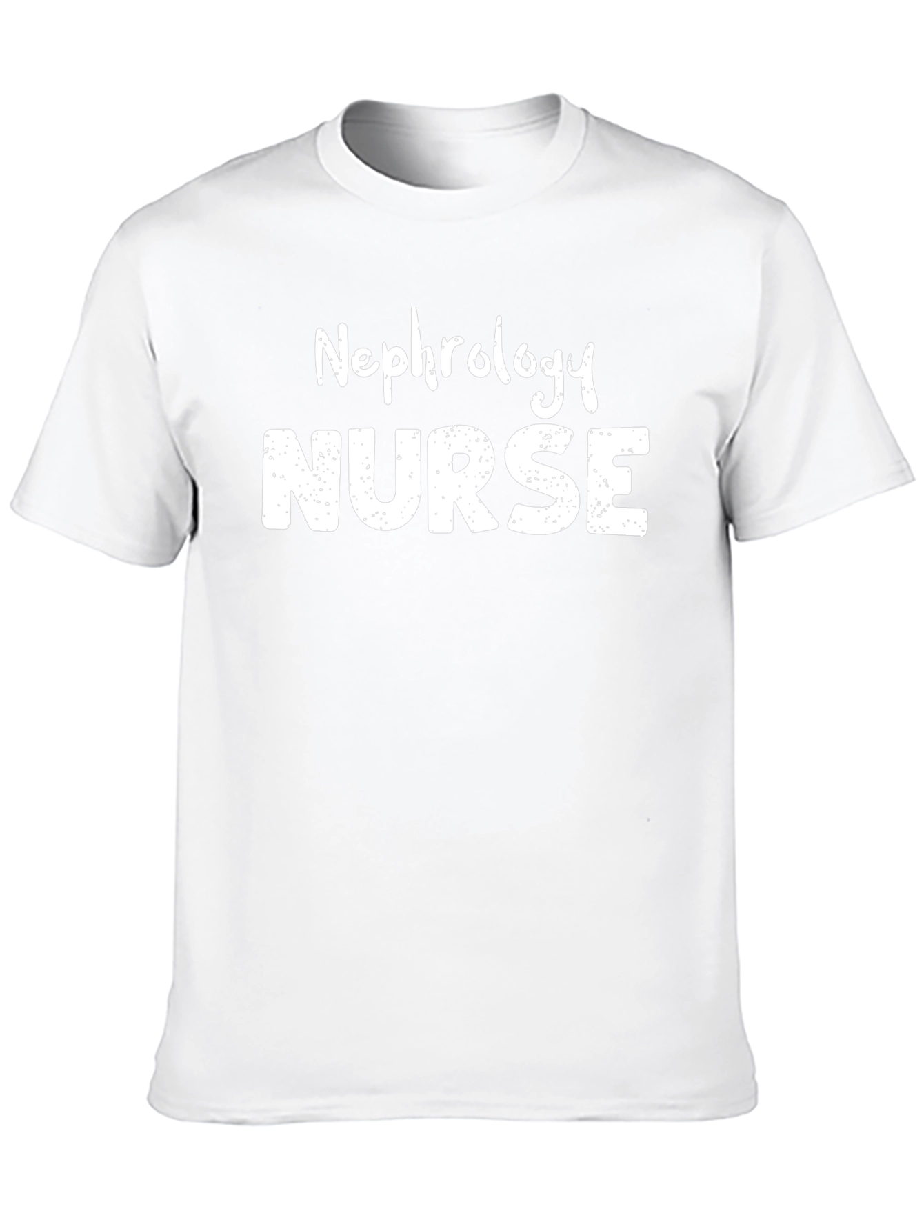 Nephrology Nurse T-Shirt - Black Cotton Tee
