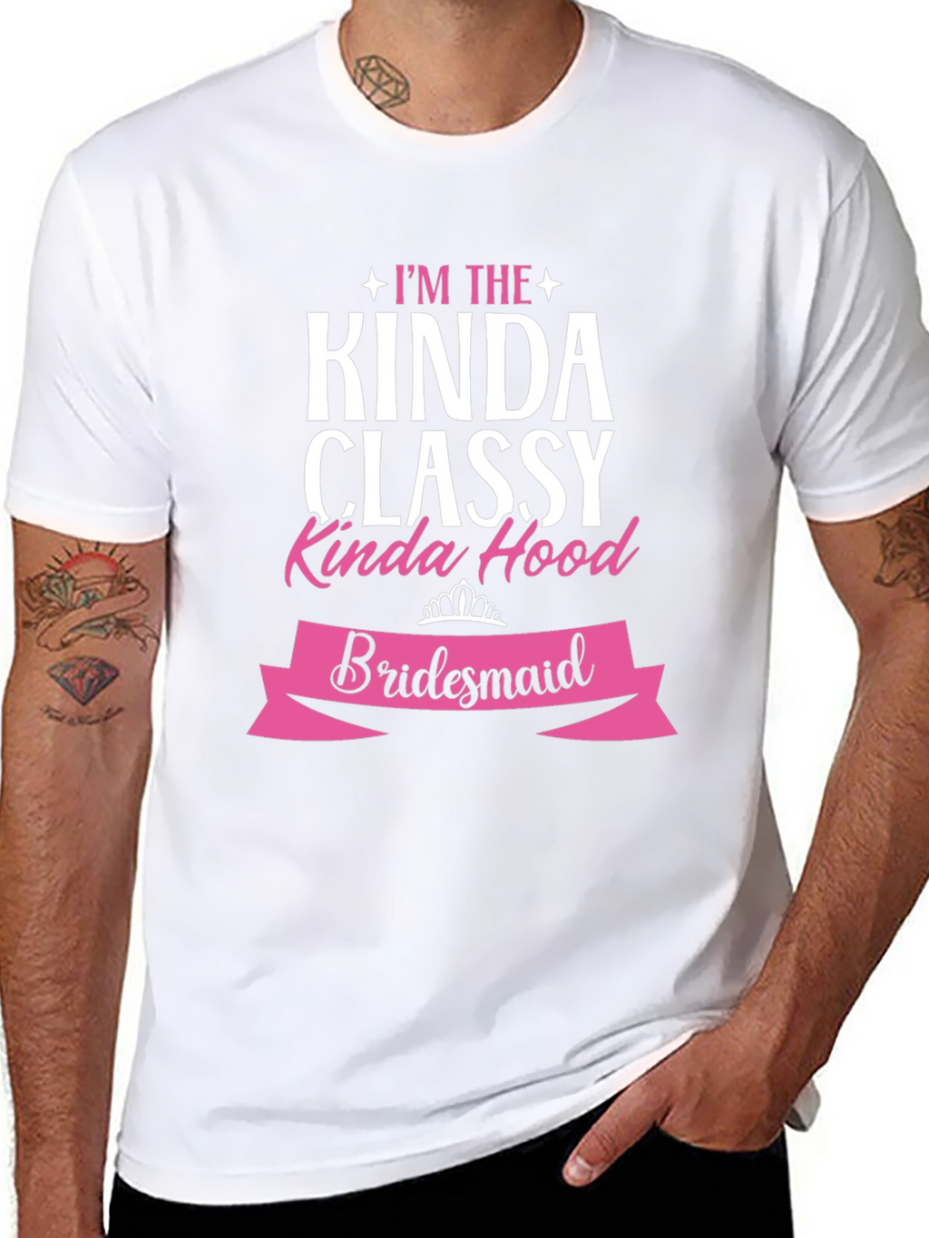 Classy Kinda Hood Bridesmaid T-Shirt