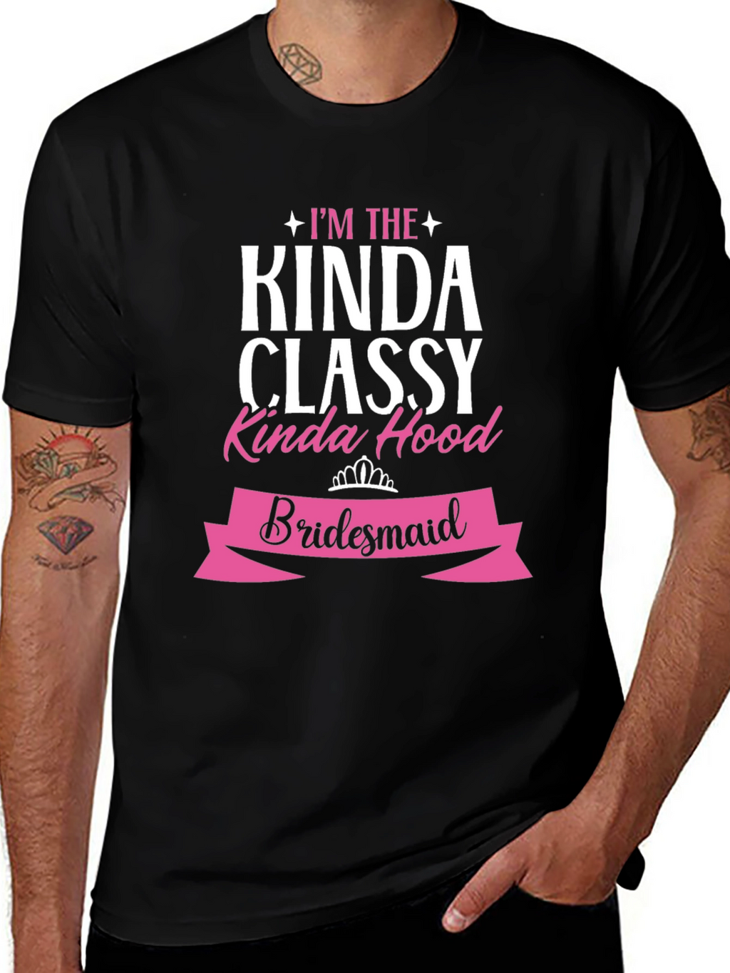 Classy Kinda Hood Bridesmaid T-Shirt