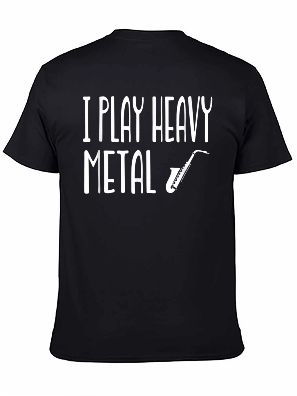 I Play Heavy Metal Saxophone Graphic Tee