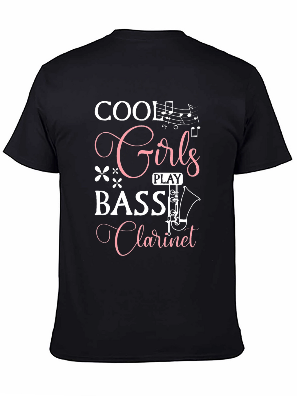 Cool Girls Play Bass Clarinet T-Shirt