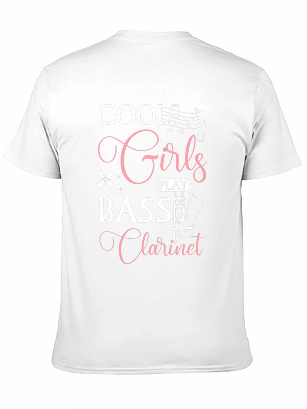 Cool Girls Play Bass Clarinet T-Shirt