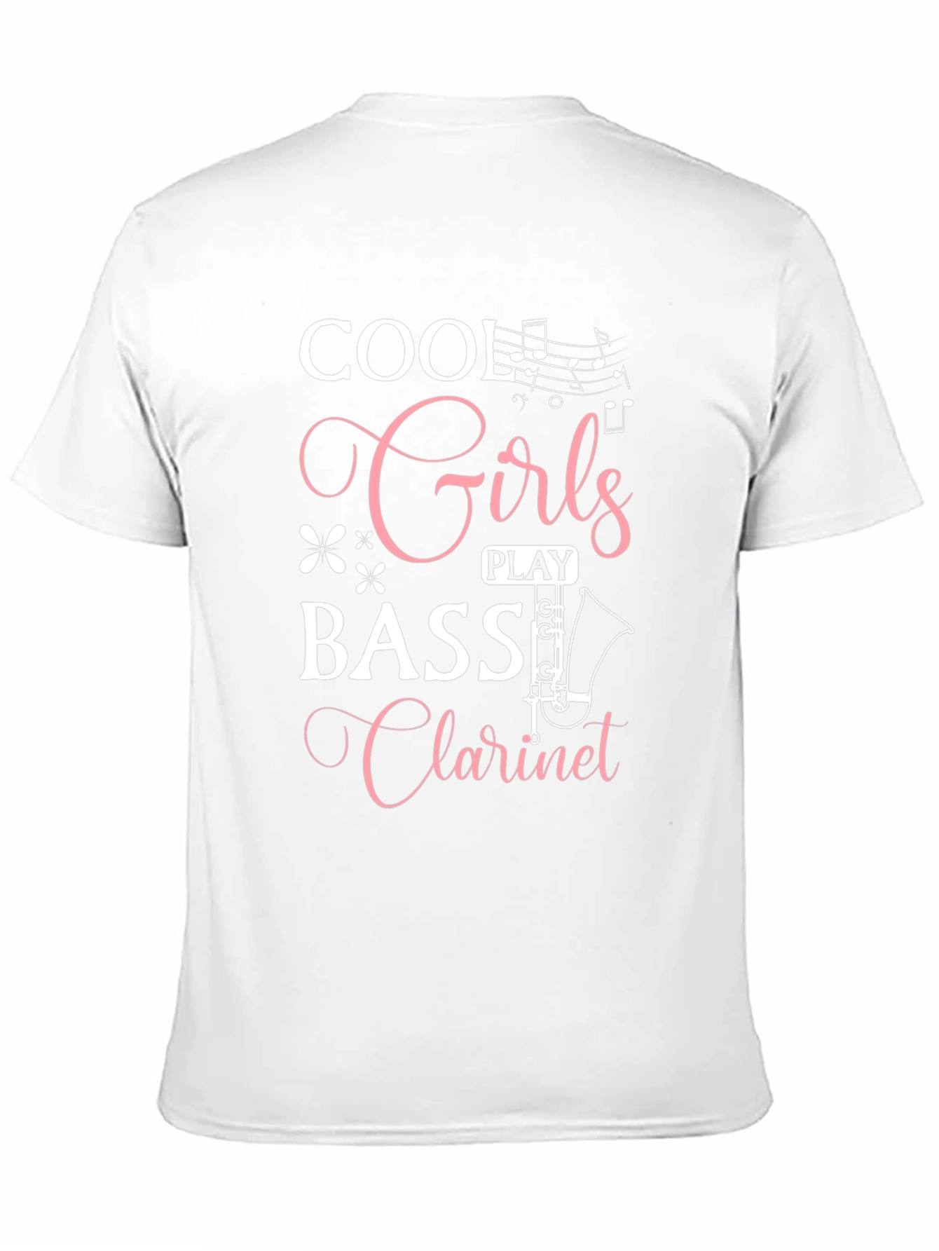 Cool Girls Play Bass Clarinet T-Shirt