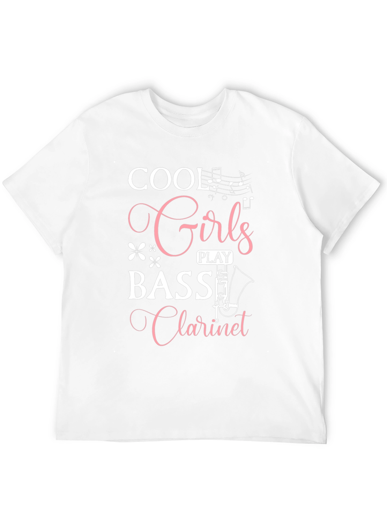 Cool Girls Play Bass Clarinet T-Shirt