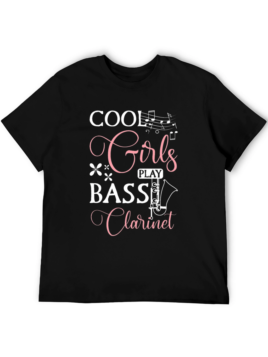 Cool Girls Play Bass Clarinet T-Shirt