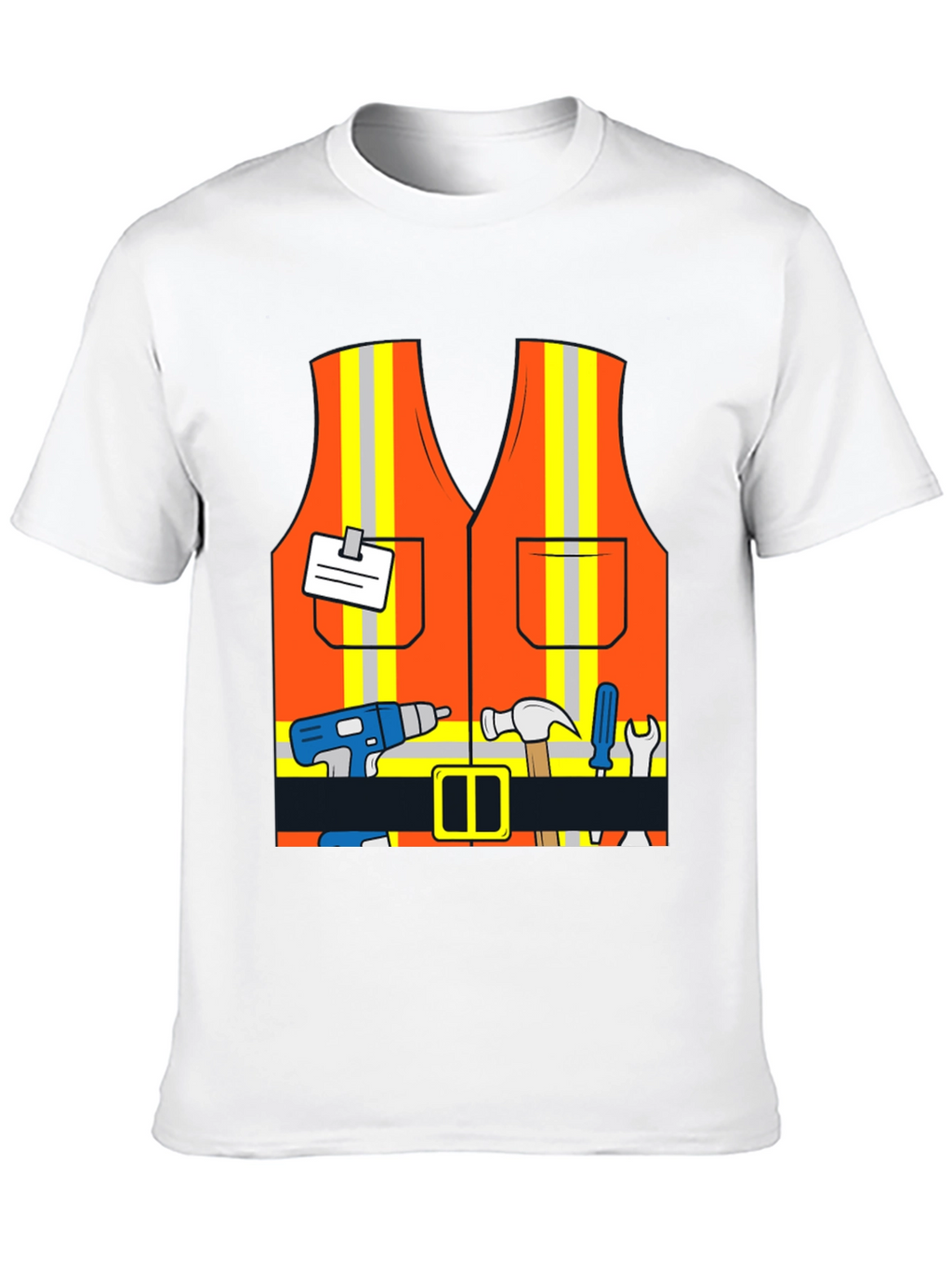 Construction Worker Costume T-Shirt