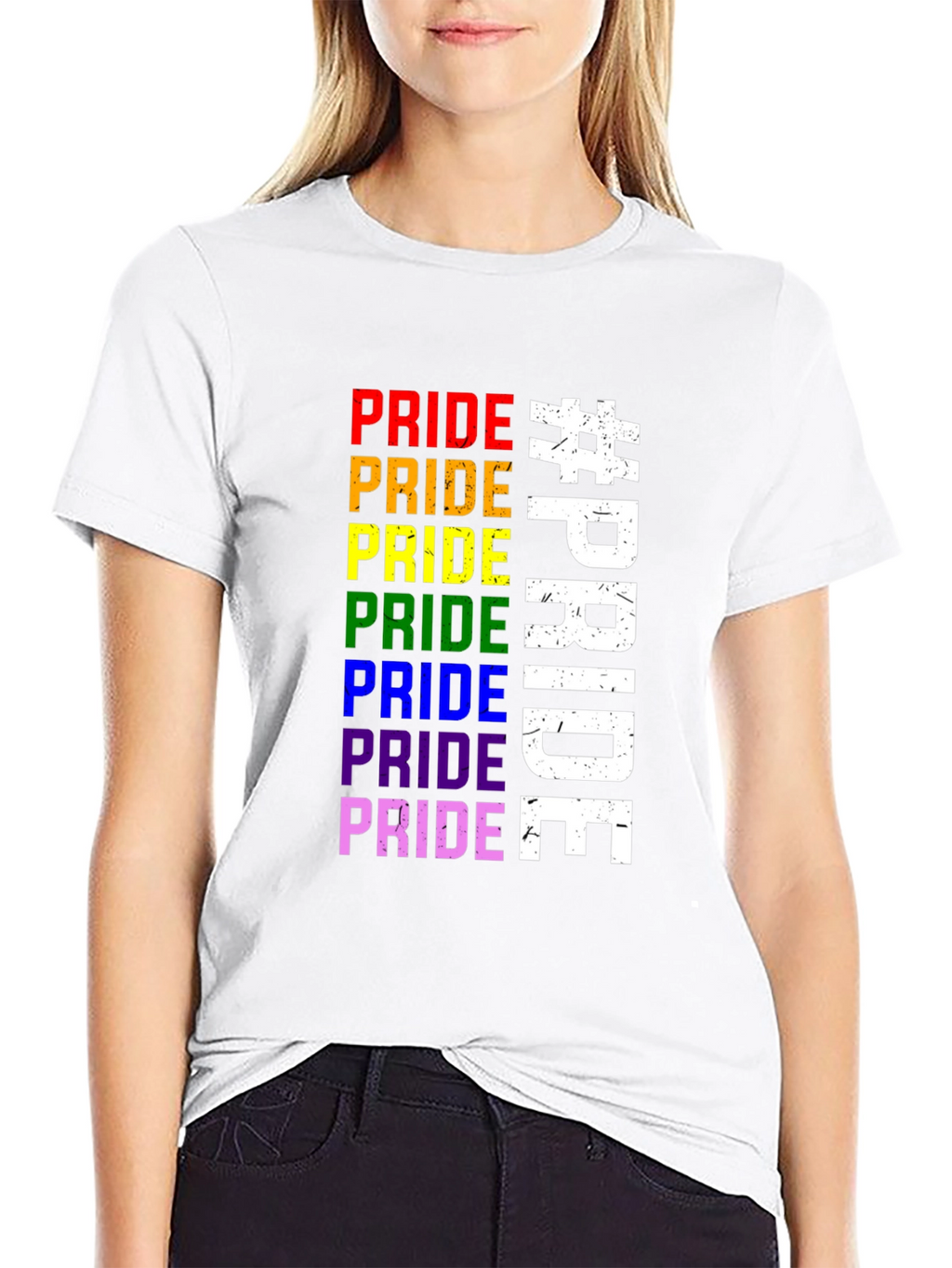 Pride Rainbow Graphic T-Shirt