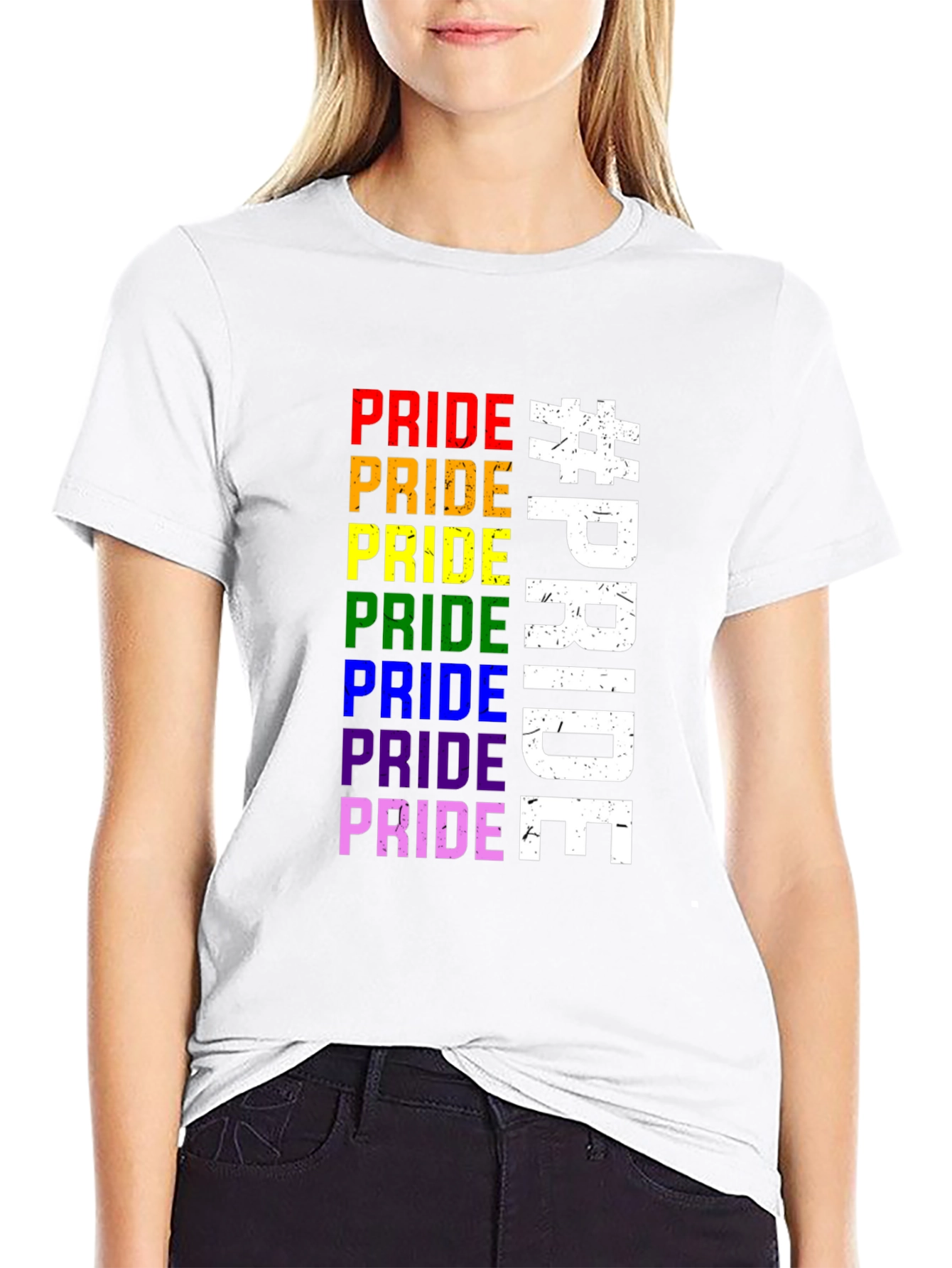 Pride Rainbow Graphic T-Shirt