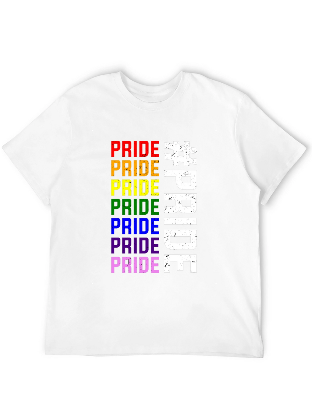 Pride Rainbow Graphic T-Shirt