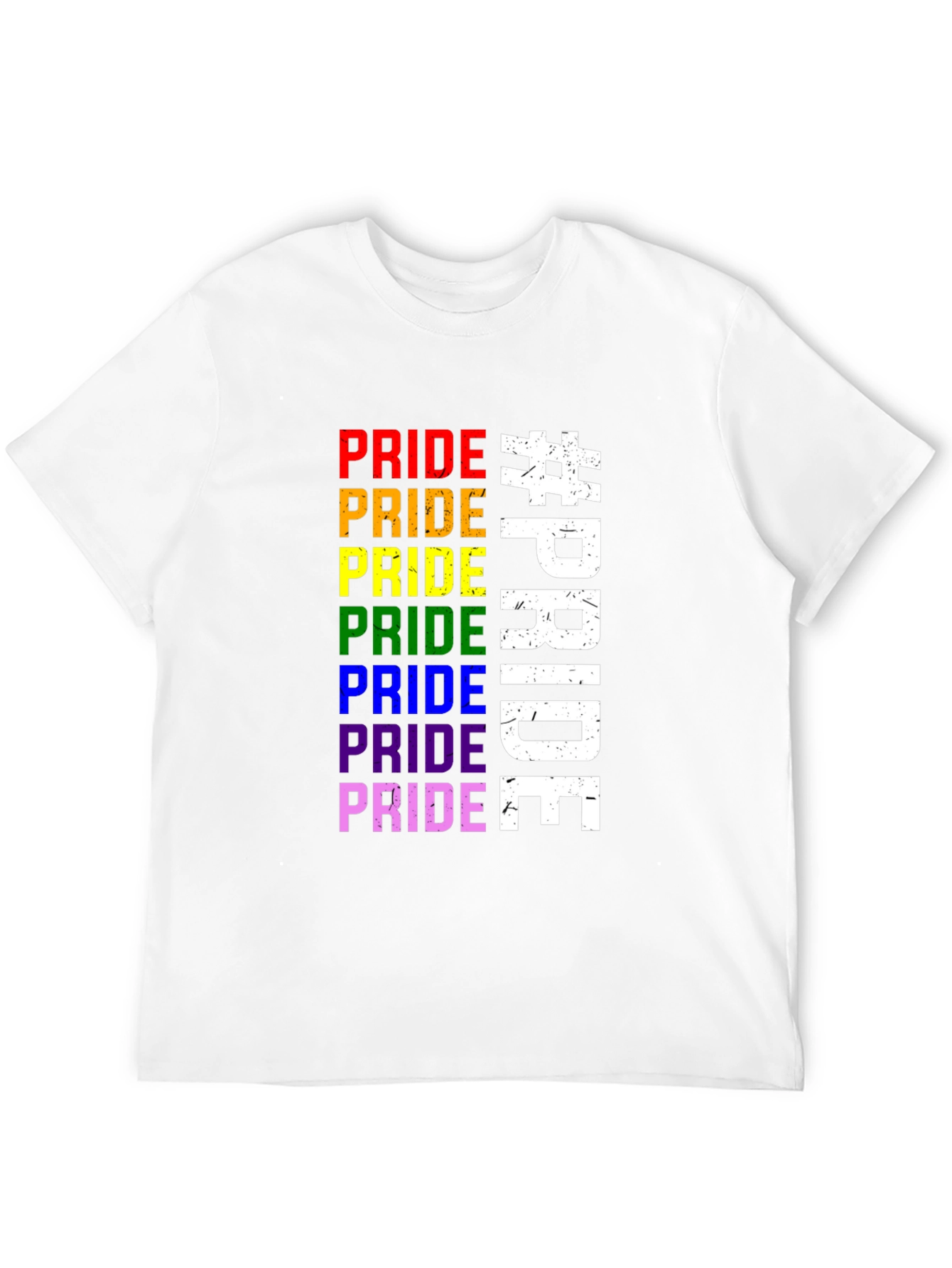 Pride Rainbow Graphic T-Shirt