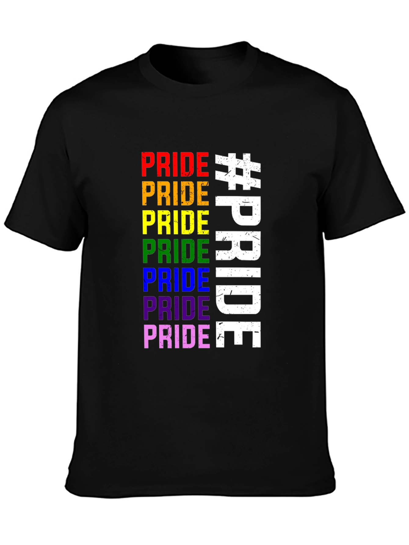 Pride Rainbow Graphic T-Shirt