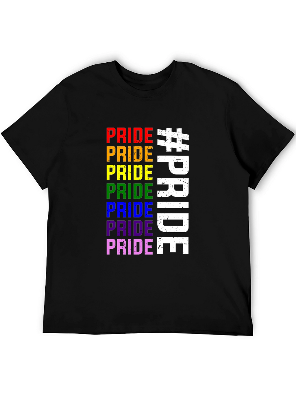 Pride Rainbow Graphic T-Shirt