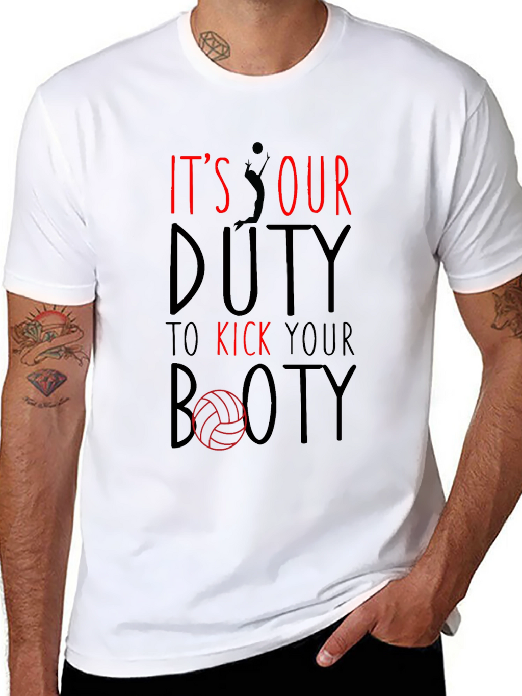 Volleyball Duty T-Shirt