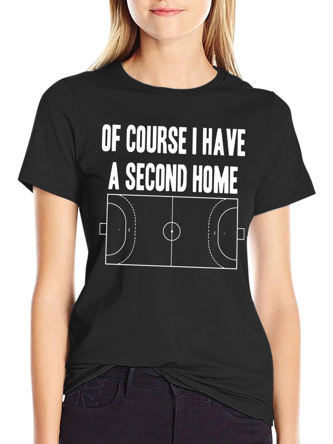 Handball Second Home Graphic T-Shirt