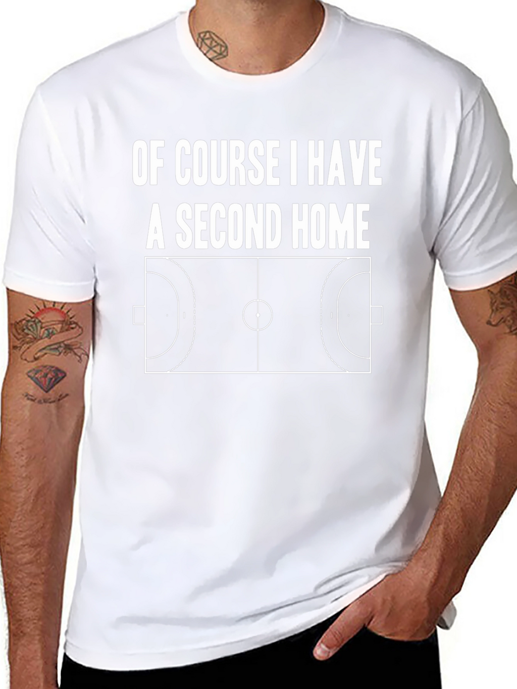 Handball Second Home Graphic T-Shirt