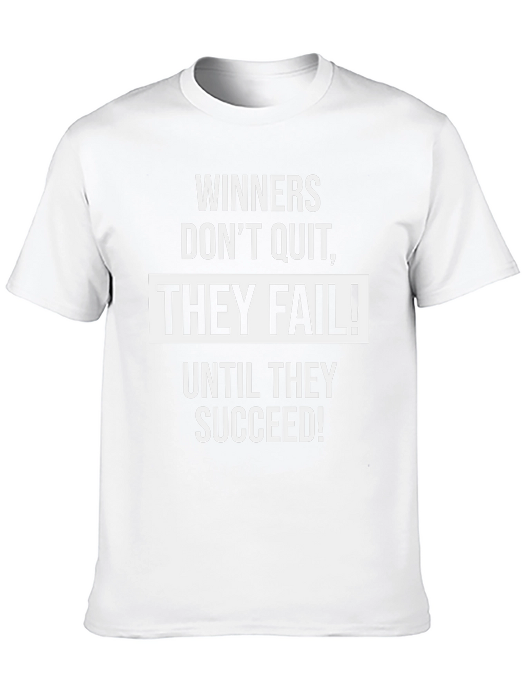 Winners Dont Quit T-Shirt: Motivational & Stylish!