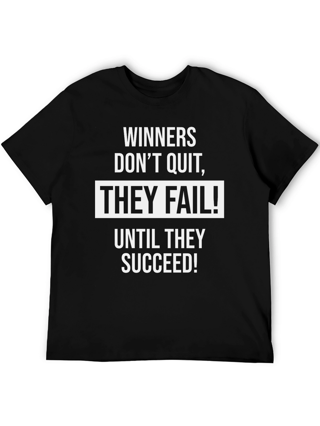 Winners Dont Quit T-Shirt: Motivational & Stylish!
