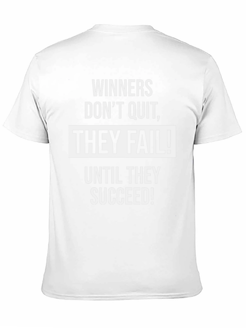 Winners Dont Quit T-Shirt: Motivational & Stylish!