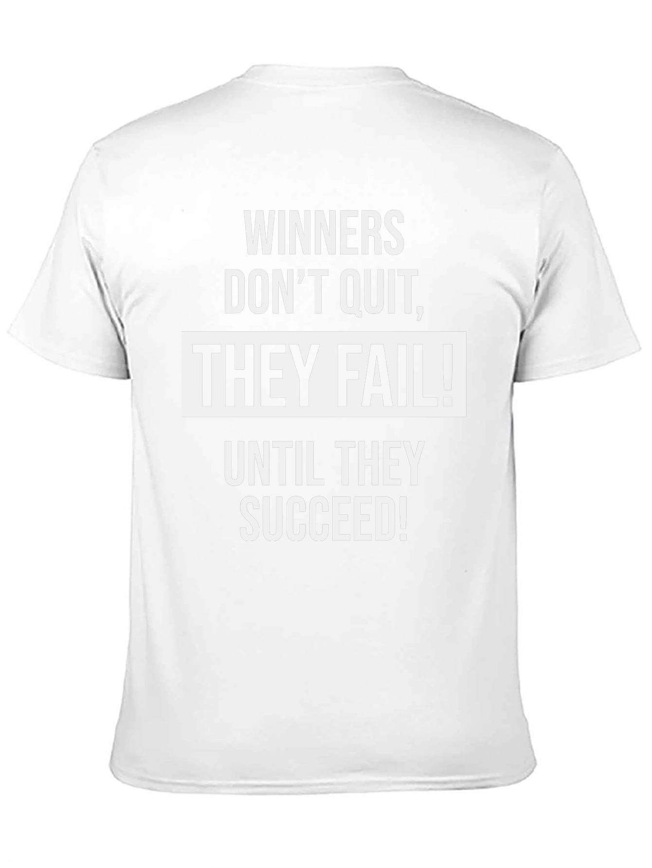 Winners Dont Quit T-Shirt: Motivational & Stylish!
