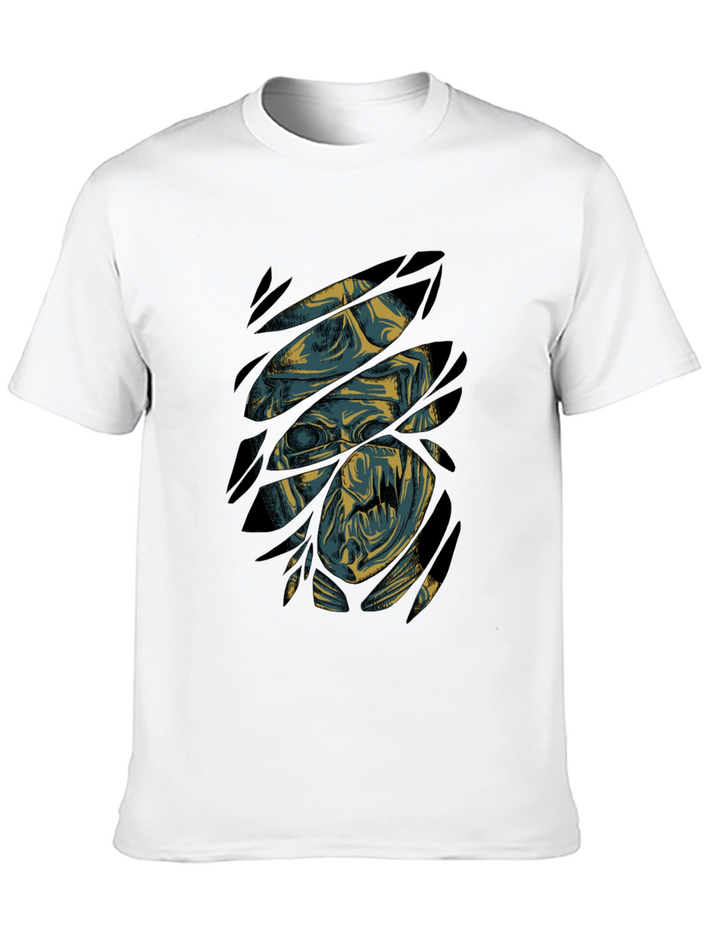 Mummy Graphic Print Black T-Shirt