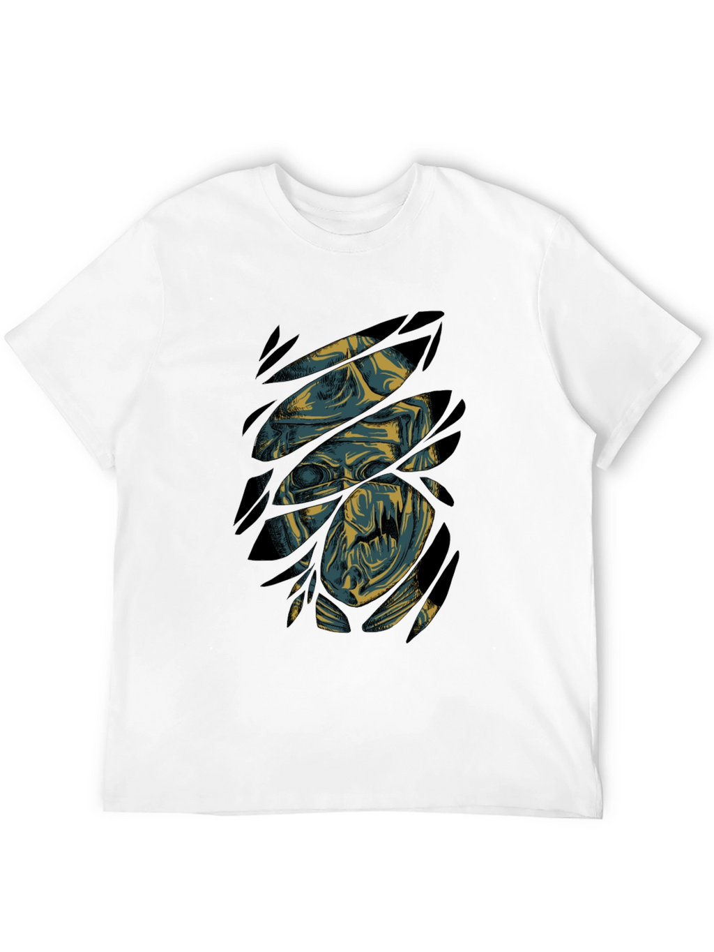 Mummy Graphic Print Black T-Shirt