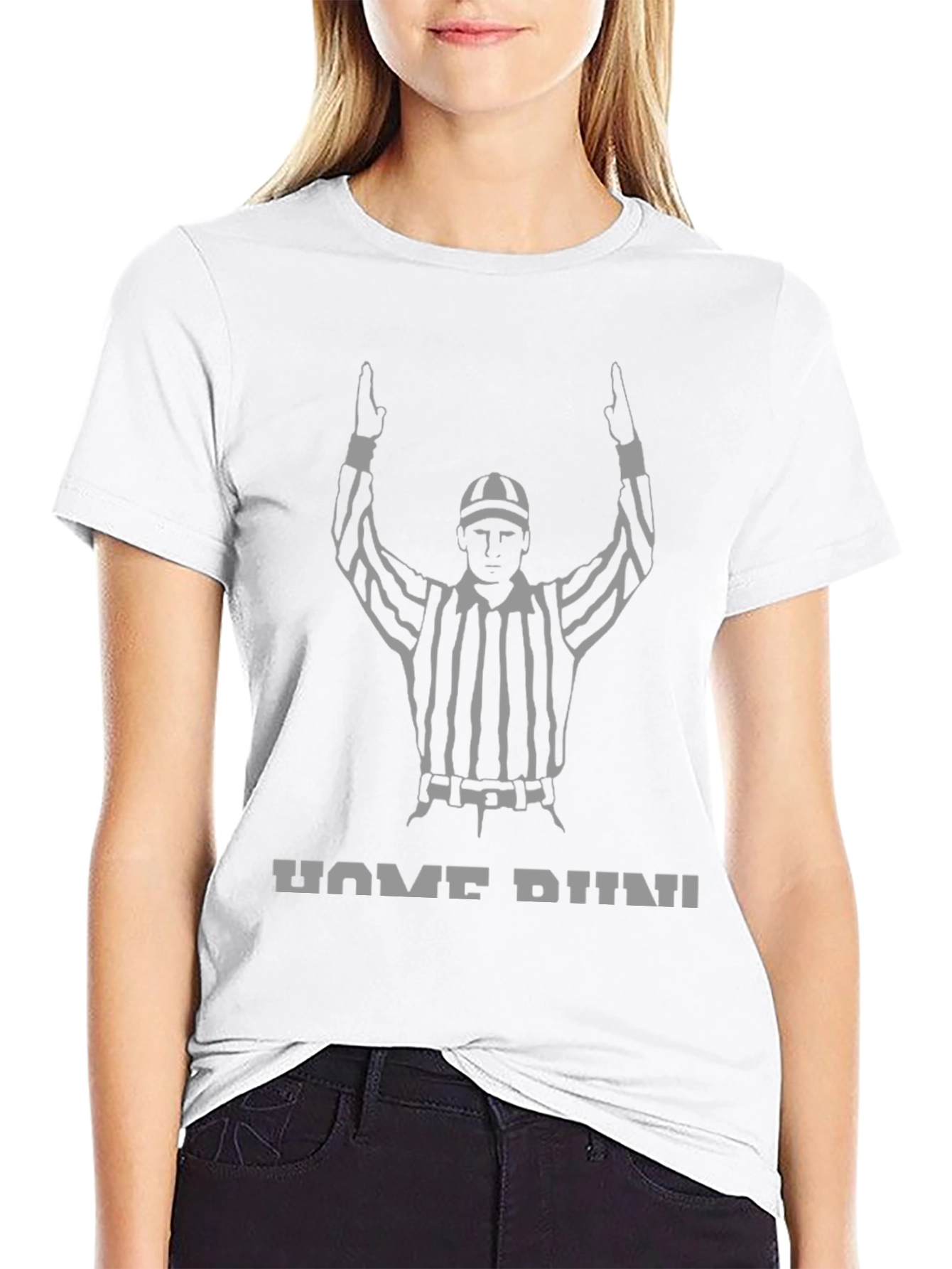 Home Run Umpire T-Shirt - Black