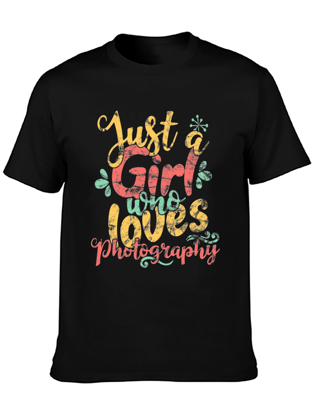 Just a Girl Who Loves Photography T-Shirt
