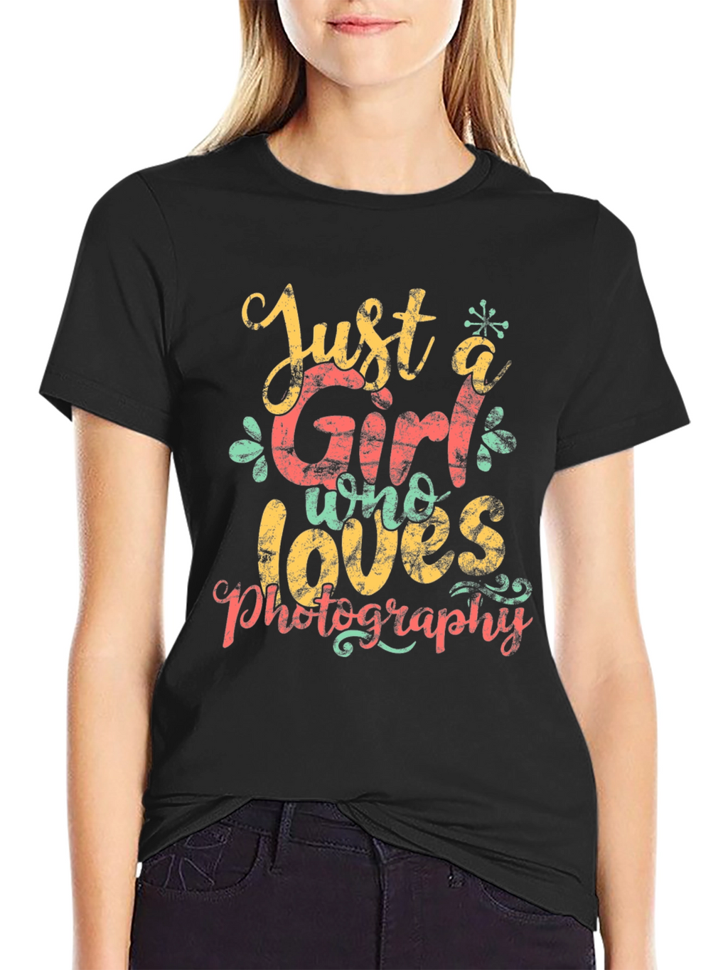 Just a Girl Who Loves Photography T-Shirt