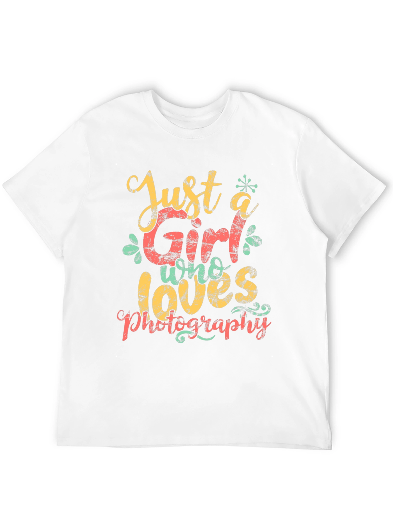 Just a Girl Who Loves Photography T-Shirt