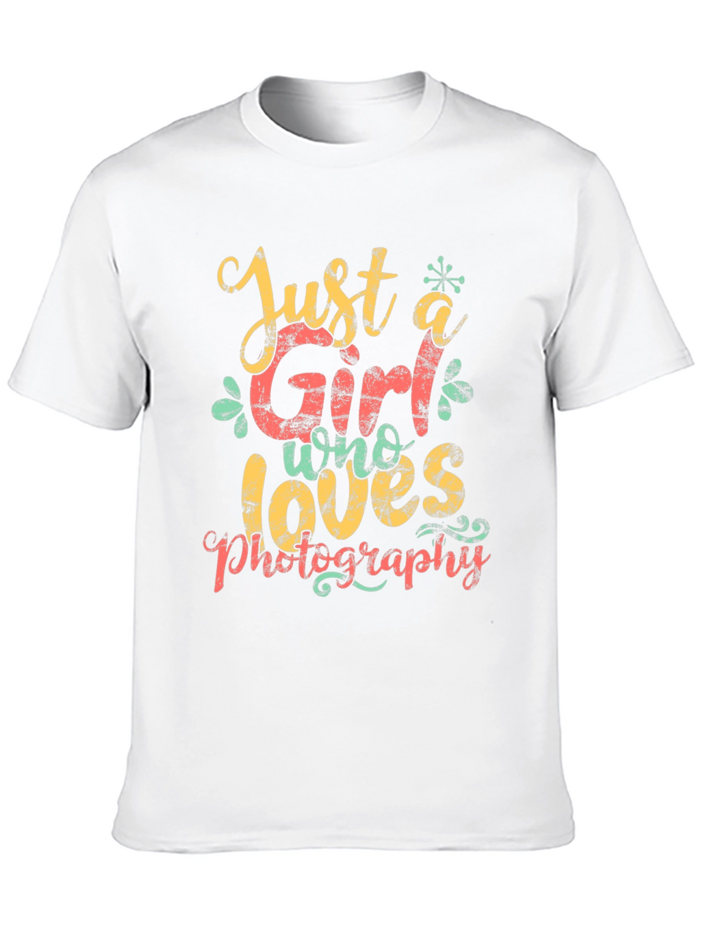 Just a Girl Who Loves Photography T-Shirt