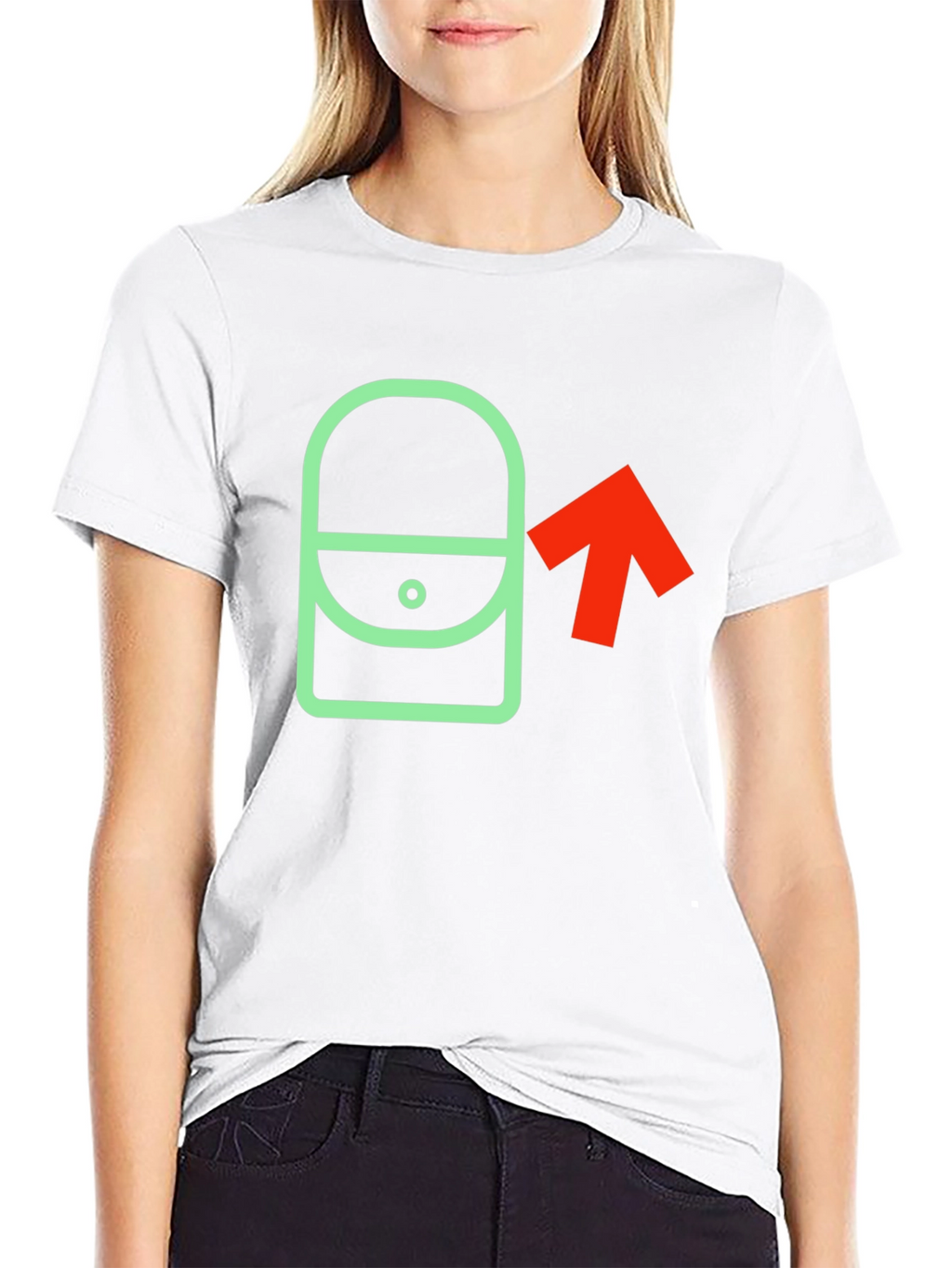 Graphic Tee - Purse & Arrow Design