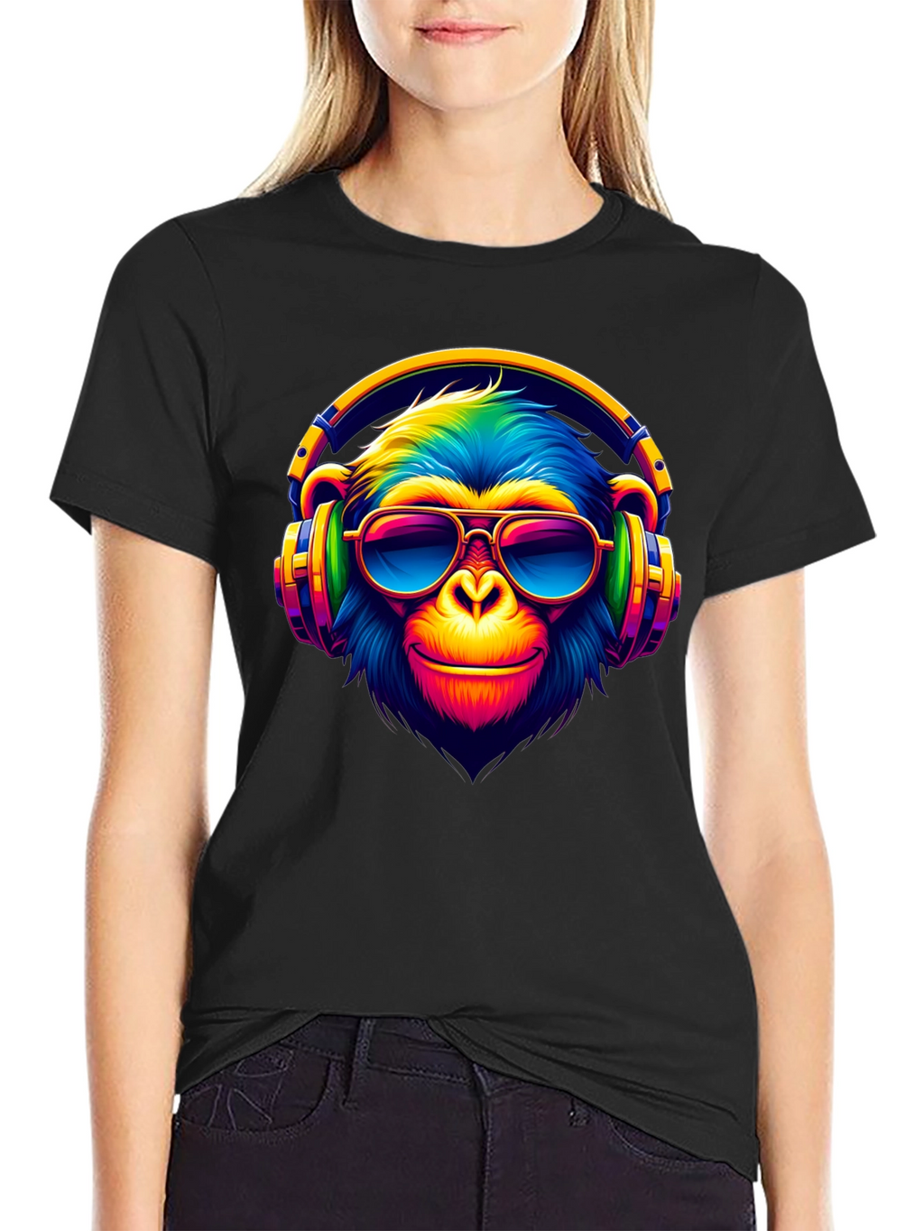Monkey DJ Graphic Tee