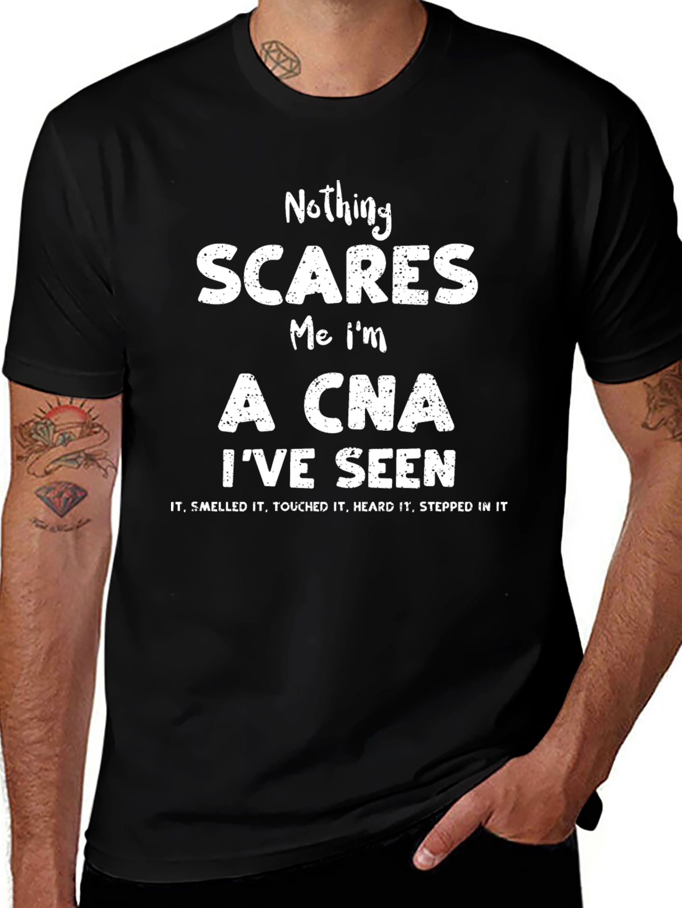 Nothing Scares Me Im a CNA T-Shirt