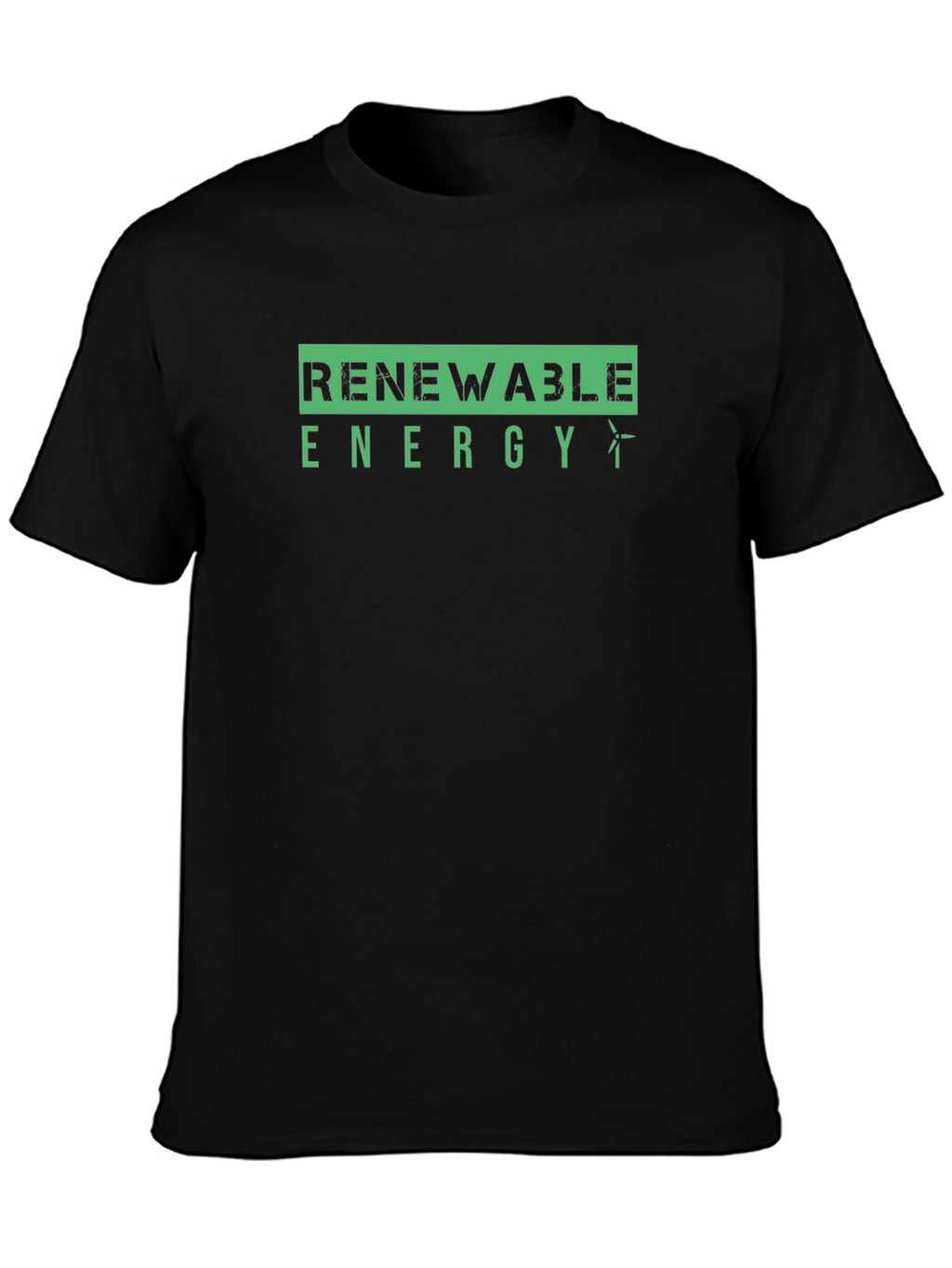 Renewable Energy T-Shirt - Eco Friendly Design