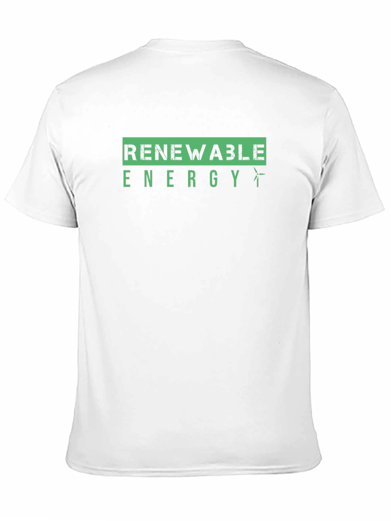 Renewable Energy T-Shirt - Eco Friendly Design