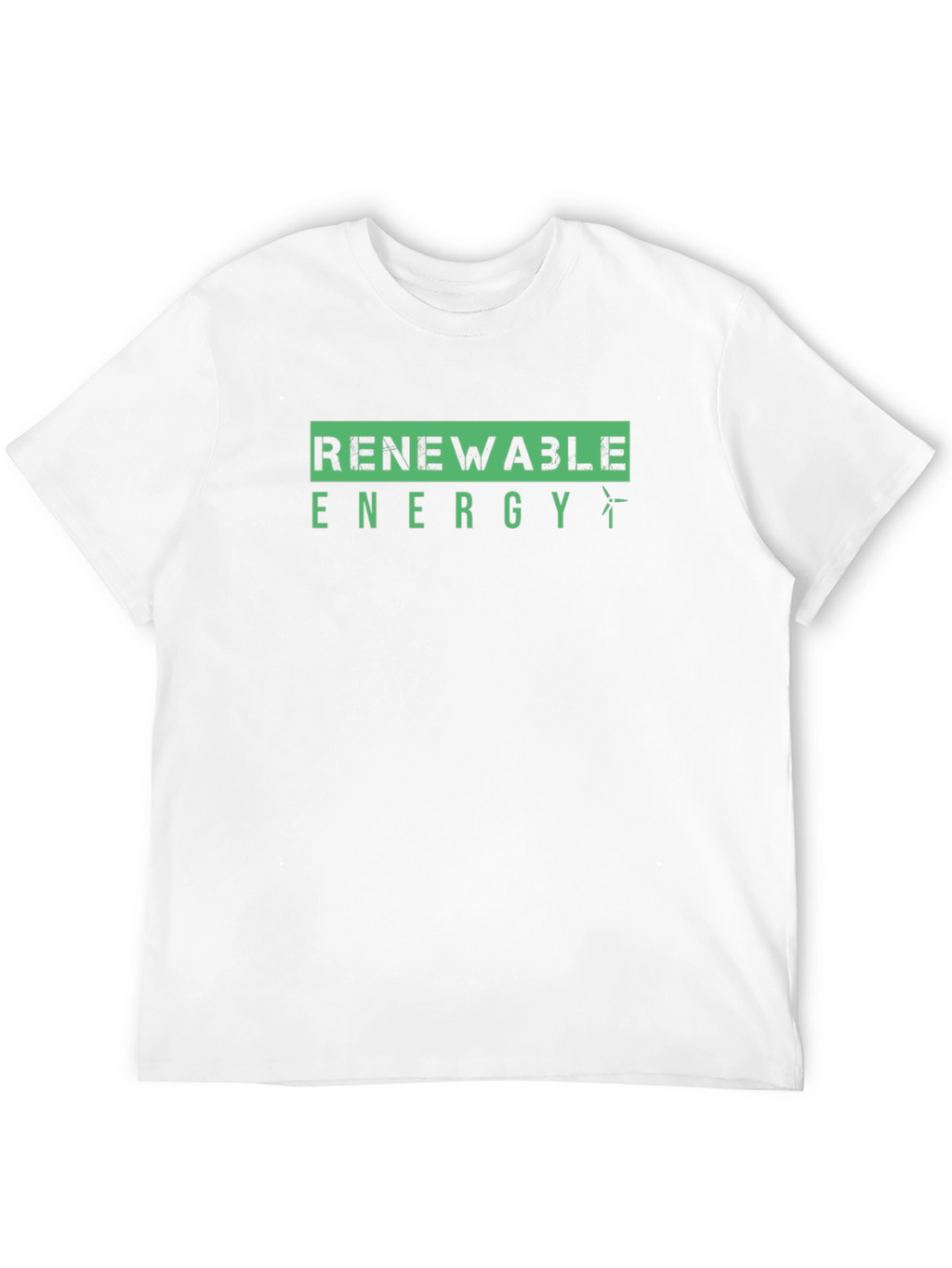Renewable Energy T-Shirt - Eco Friendly Design