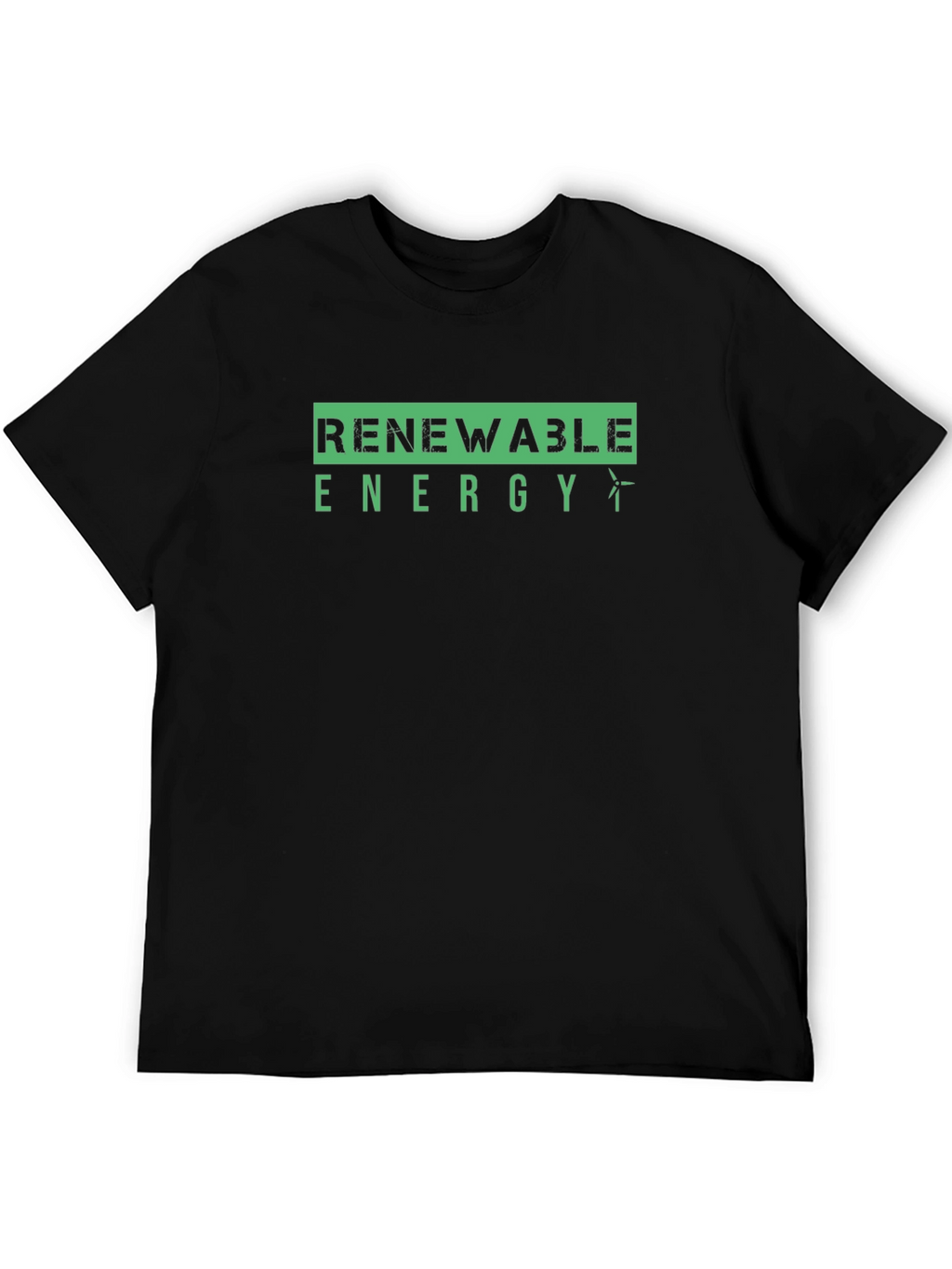 Renewable Energy T-Shirt - Eco Friendly Design
