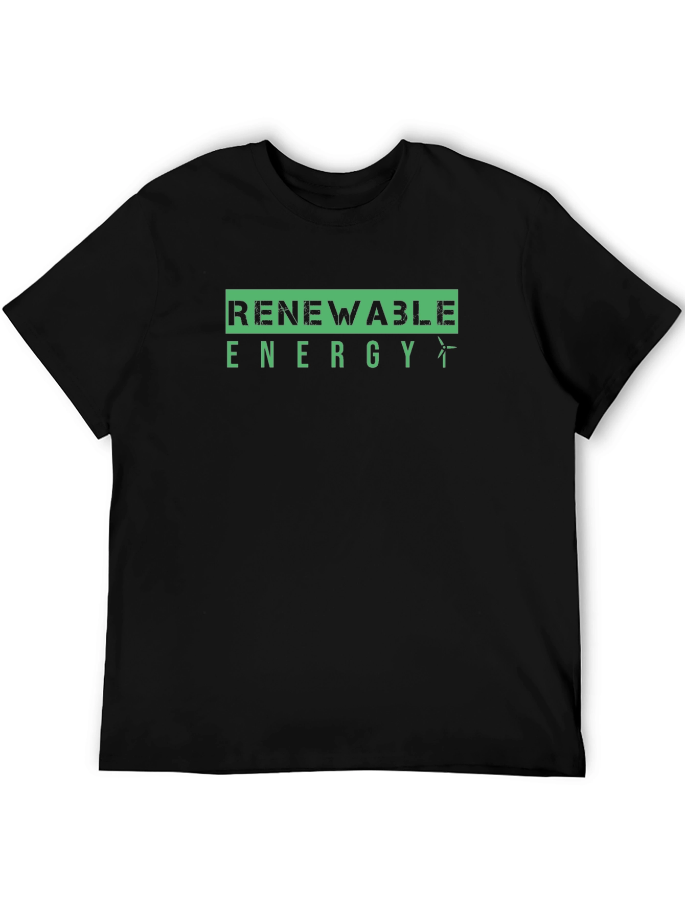 Renewable Energy T-Shirt - Eco Friendly Design