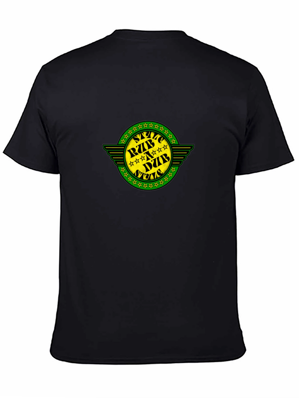 Graphic Tee - Star RZBADZB NUZB Design Black