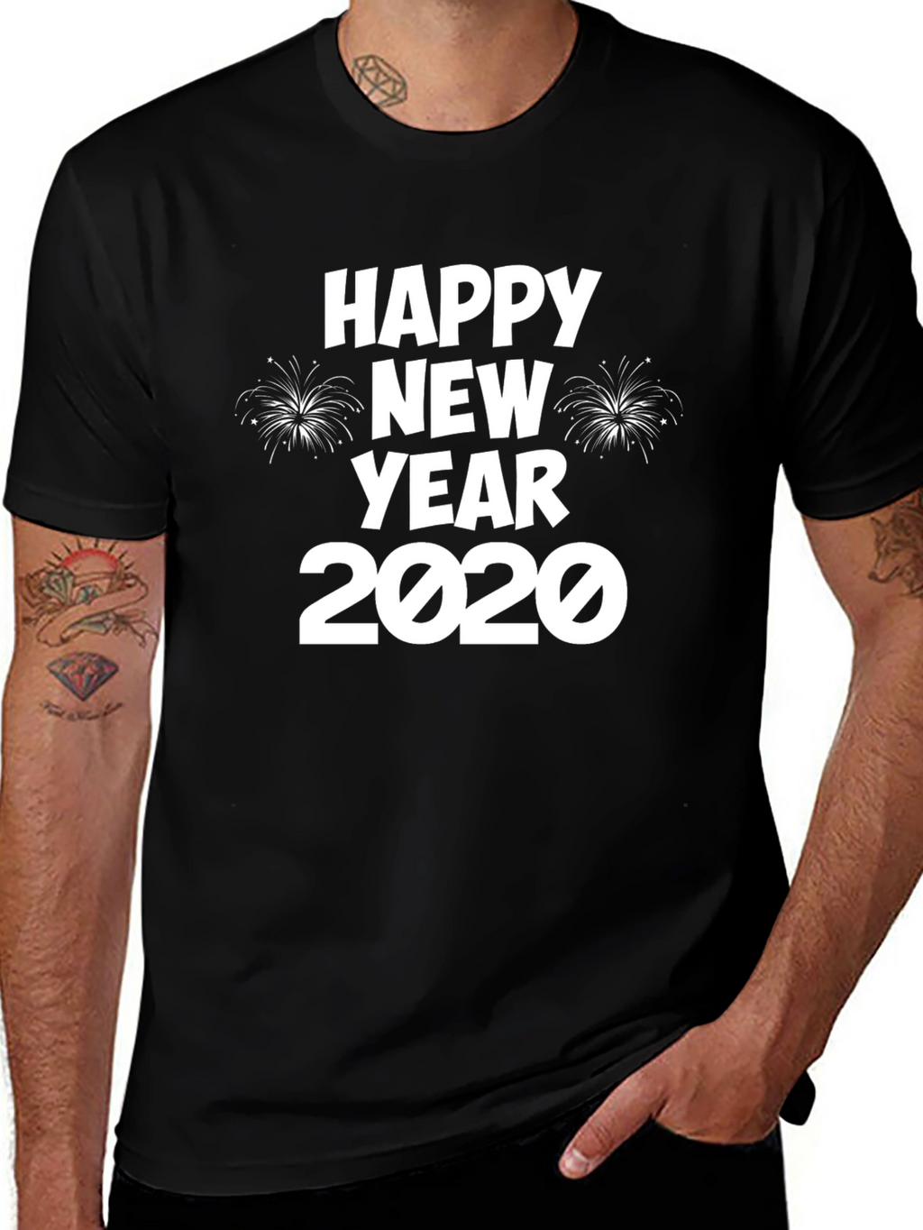 Happy New Year 2020 Graphic T-Shirt