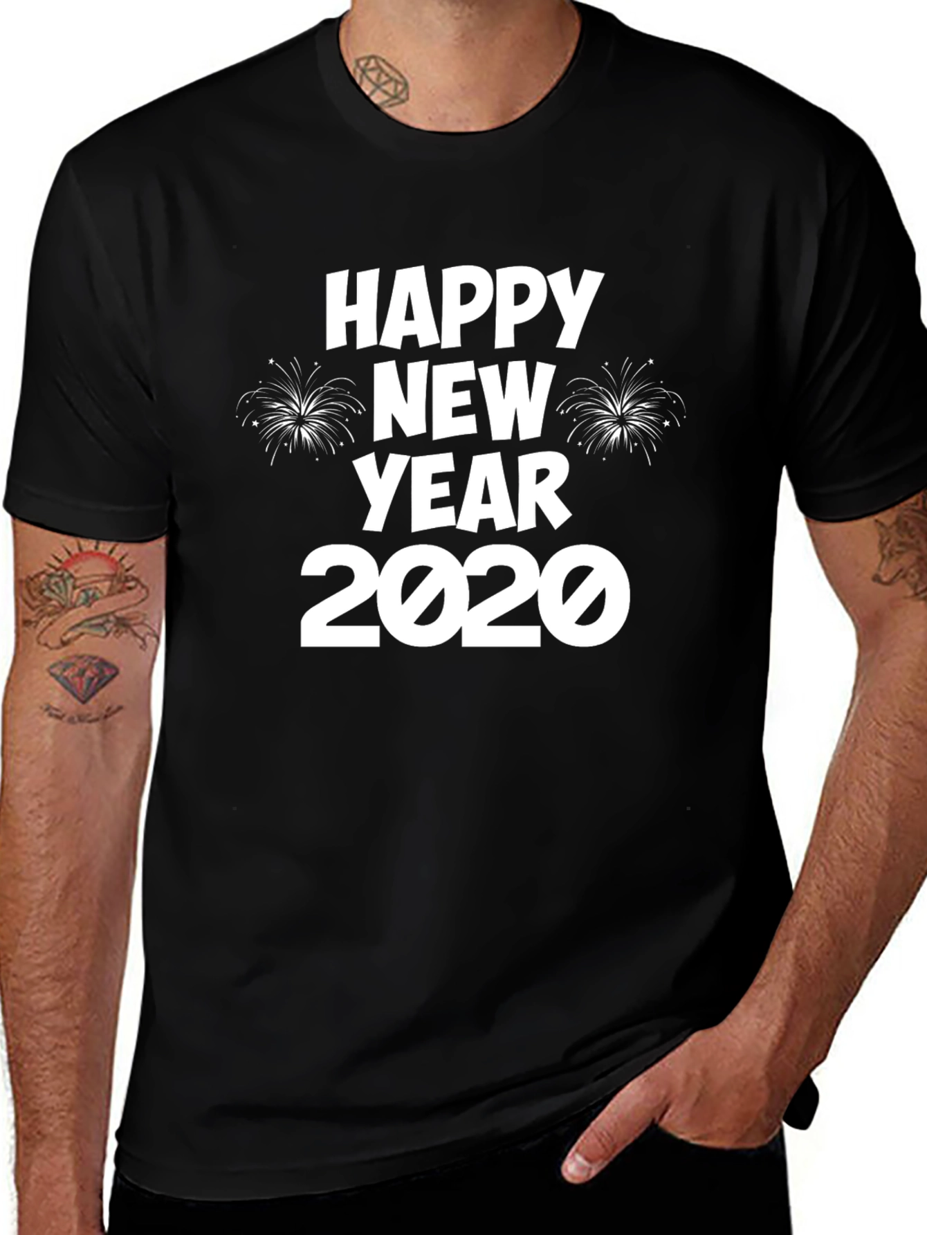 Happy New Year 2020 Graphic T-Shirt