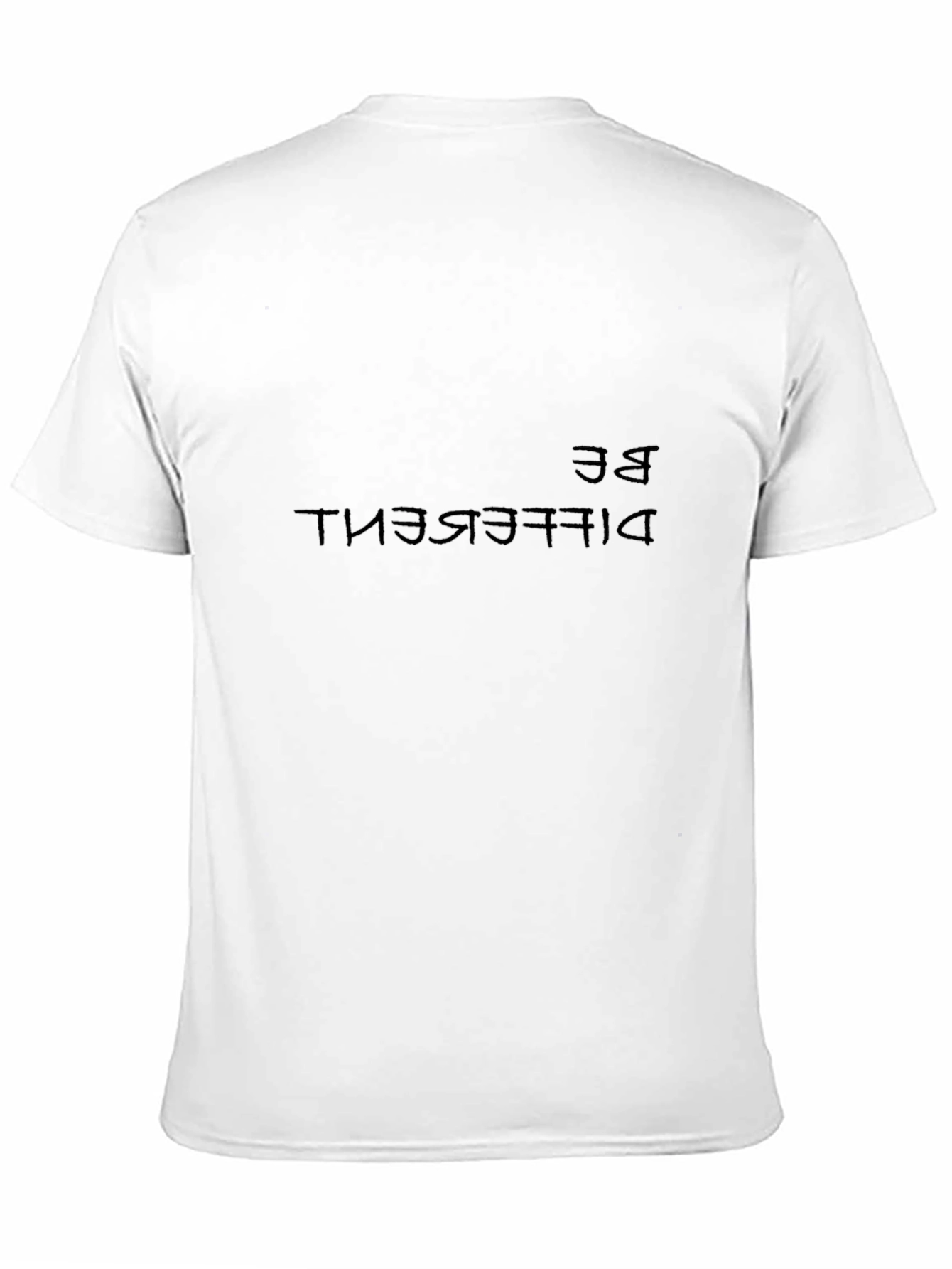 Be Different Graphic Tee - Premium Black T-Shirt