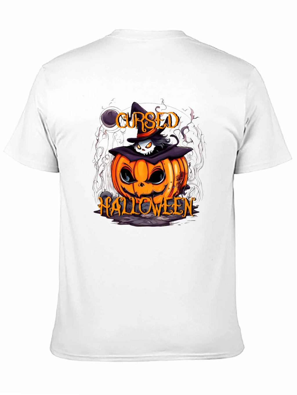 Cursed Halloween Pumpkin T-Shirt