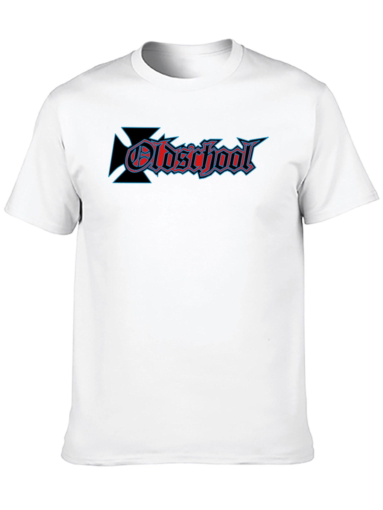 Oldschool Graphic Print Black T-Shirt