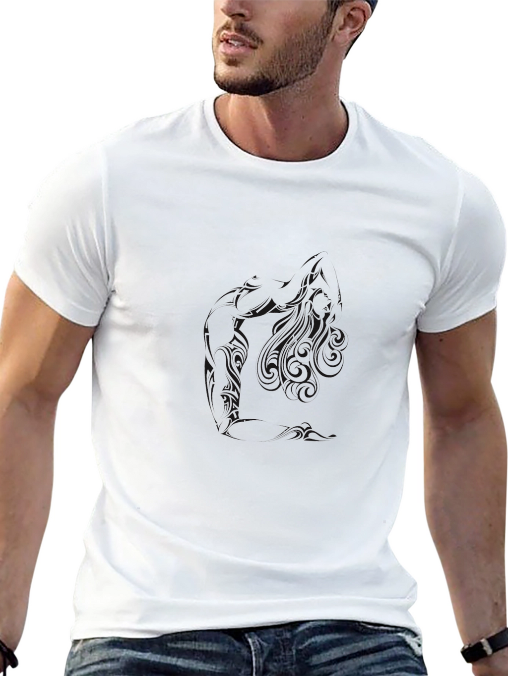 Classic Black Crew Neck T-Shirt