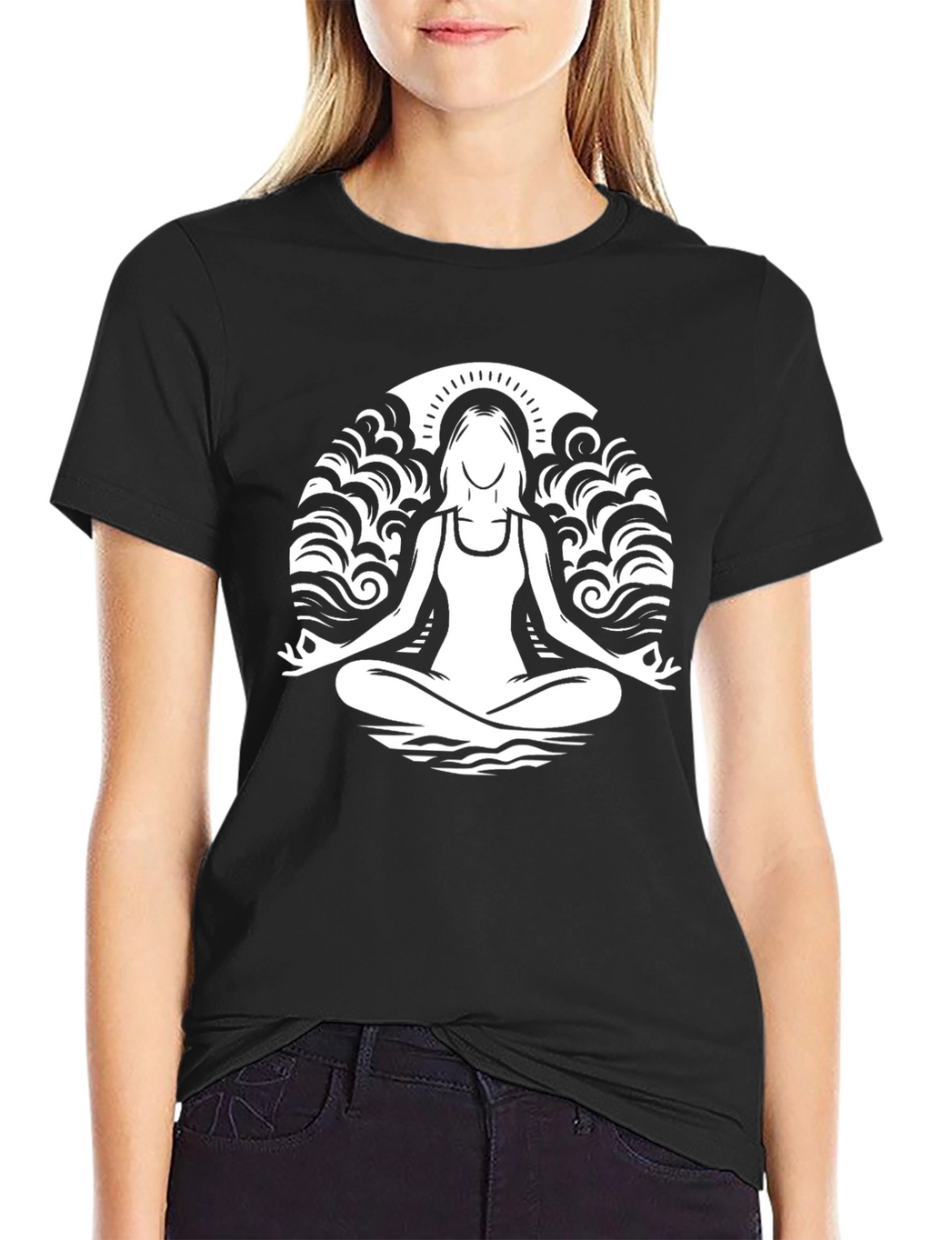 Meditative Circle Graphic Tee