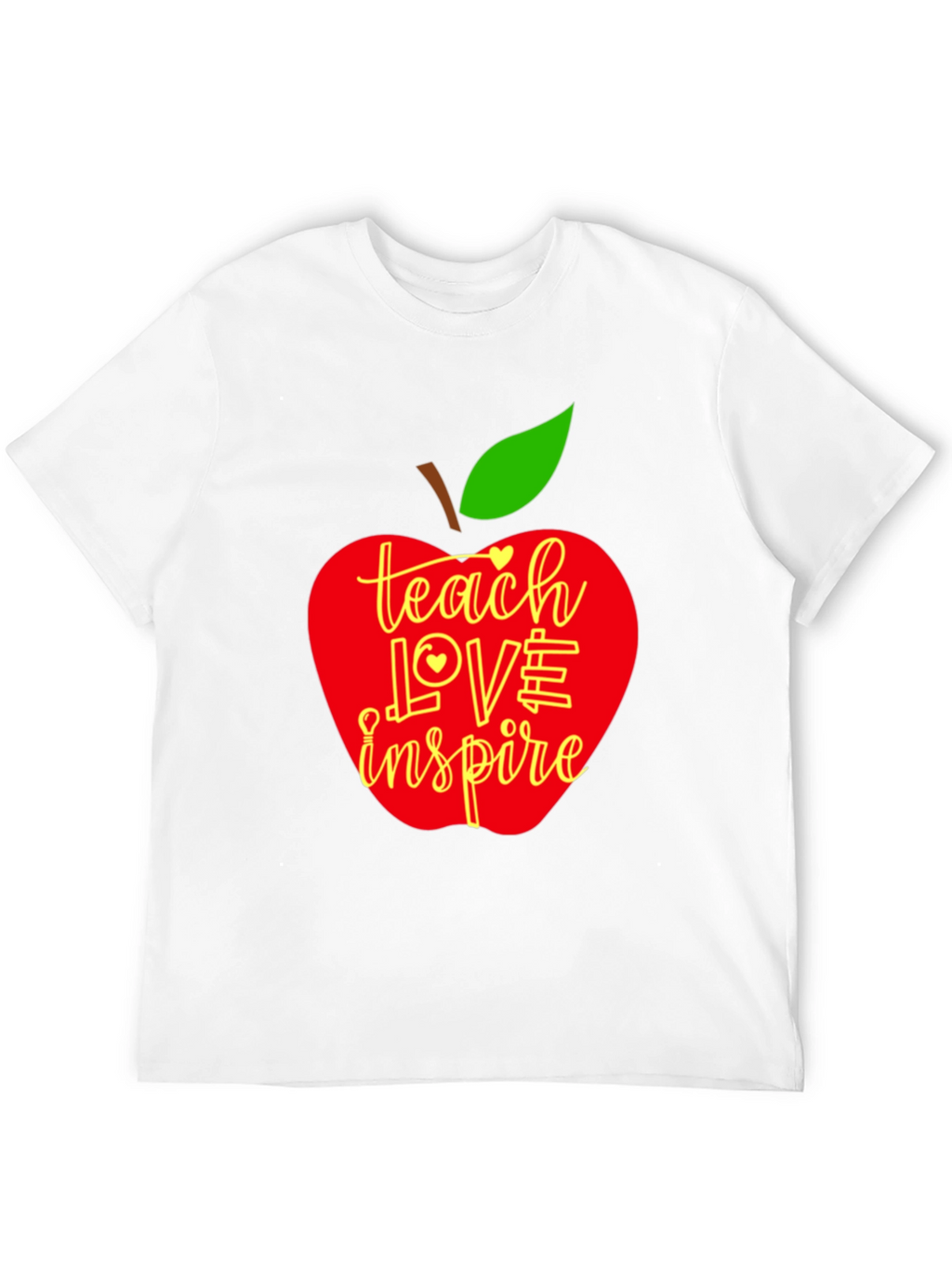 Teach Love Inspire Apple T-Shirt