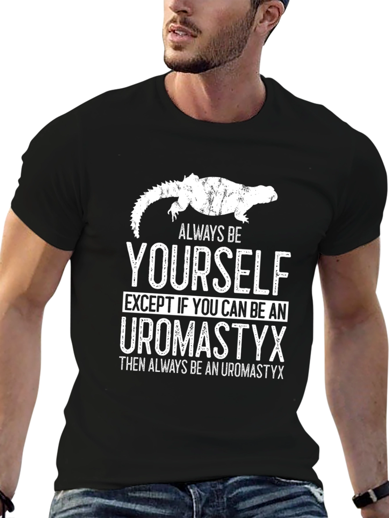 Uromastyx Lizard Graphic T-Shirt - Always Be Yourself